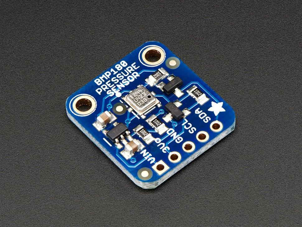 Adafruit BMP180 Luchtdruk-/temperatuur-/hoogtesensor - 5V-ready
