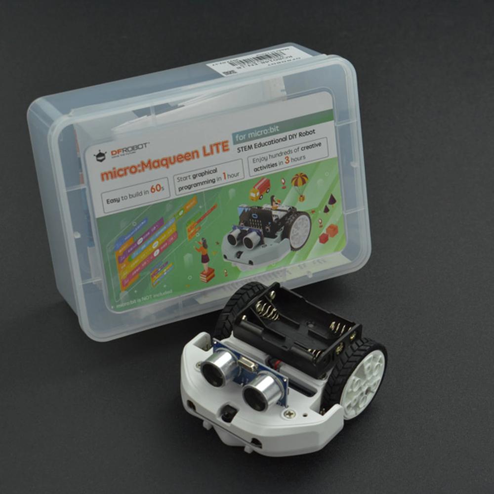 DFRobot Micro: Maqueen Lite with Skin (White) - micro:bit Educational ...