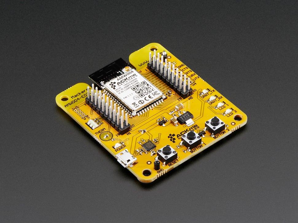 Adafruit ACKme WiConnect WiFi-module - Makreel- board