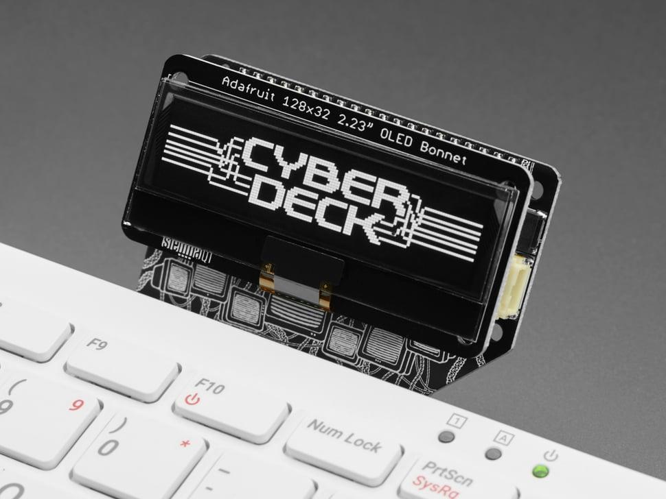 Adafruit CYBERDECK motorkap voor Raspberry Pi 400 & 500