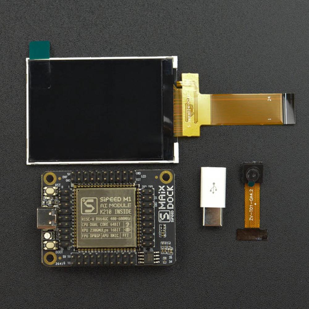 DFRobot Kit di sviluppo AI M1W Dock con chip K210 e Micropython