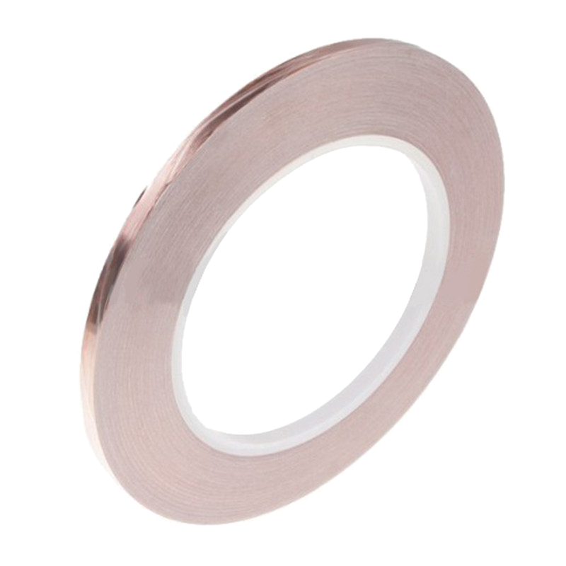 Koperen Tape 20m X 30mm - Zelfklevend, Geleidend, Voor EMI Afscherming, Gitaar Reparatie En Tuinieren