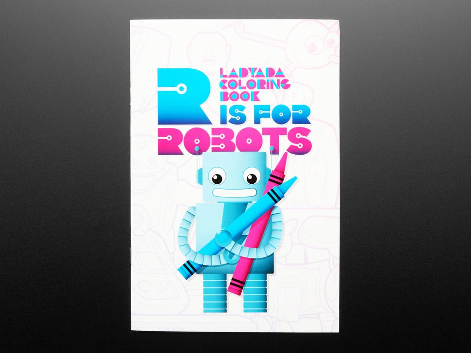 Adafruit Ladyada's kleurboek - "R staat voor Robots"