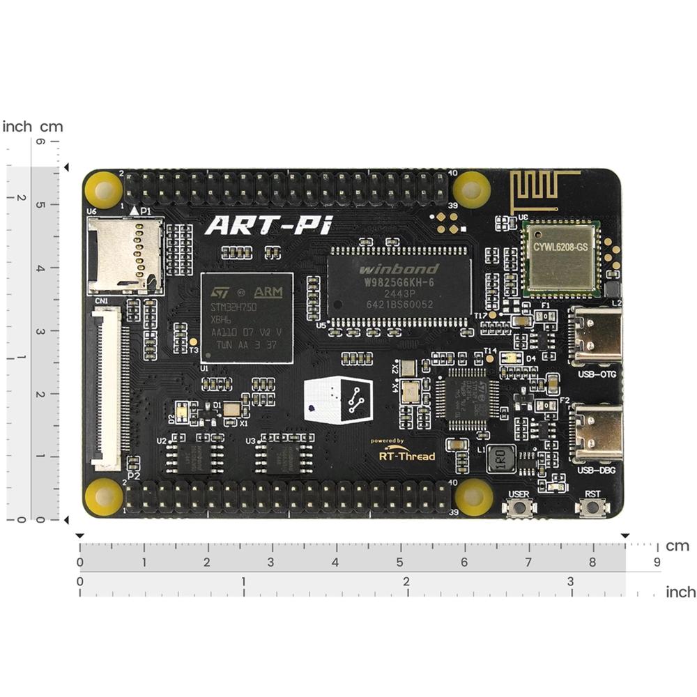 Carte De Développement STM32H750 WeAct : Processeur 480 MHz, 0.96" LCD, Caméra OV2640 Incluse - Pour Projets électroniques