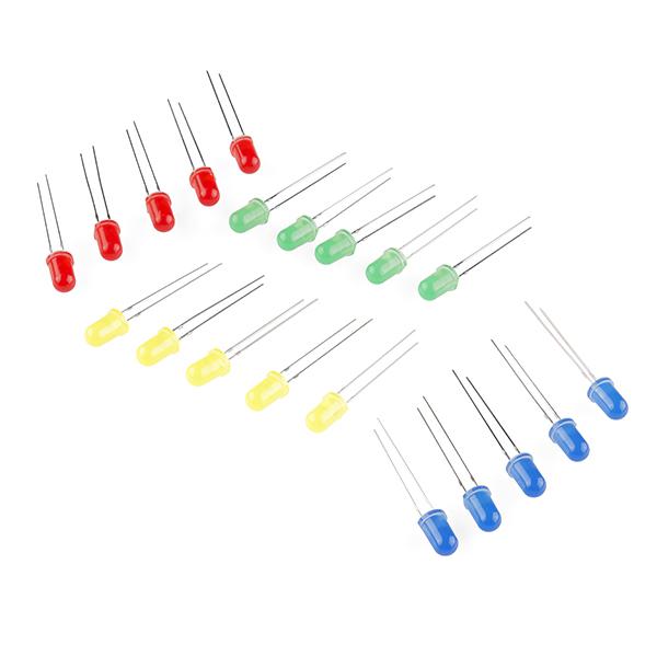 5mm LED - Assorted (20 pack)