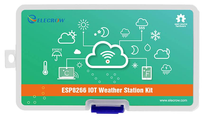 Kit De Estación Meteorológica Esp8266 Iot Opencircuit 5924