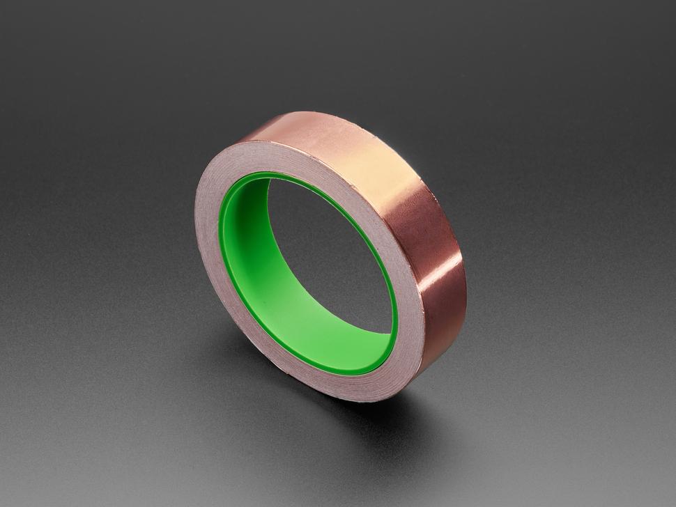 Adafruit Koperfolietape met geleidende lijm - rol van 25 mm x 15 meter