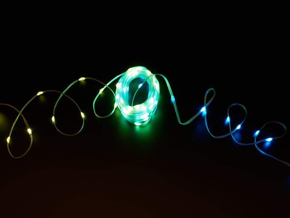 Adafruit NeoPixel Pebble / Seed LED Ketting - 100 LEDs - 4
