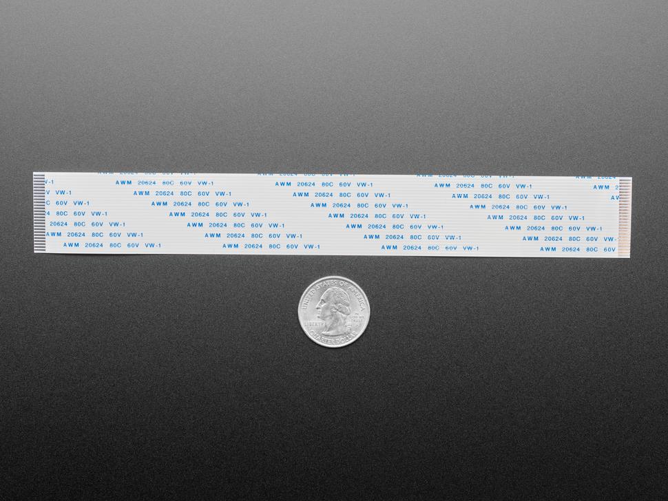 ABSOPRO 10 Cavi Piatti Flessibili FFC 40 Pin Tipo B | Passo 0,5mm, Lunghezza 200mm | Per Stereo, DVD, LCD E Trasmissione Dati
