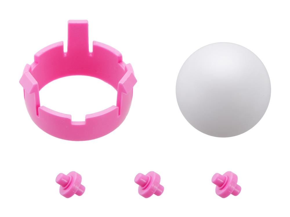 Romi Chassis Ball Caster Kit - Pink