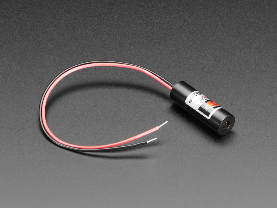 Adafruit Lijnlaserdiode - 5 mW 650 nm rood