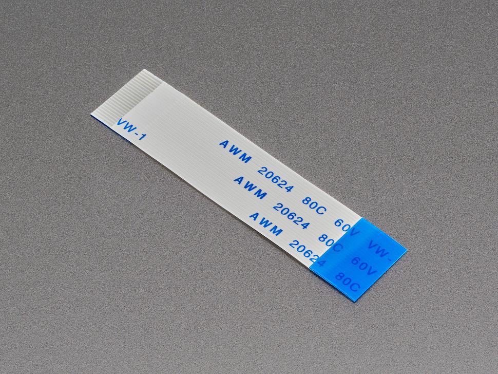 Adafruit 22-pins 0,5 mm pitch FPC Flex-kabel voor DSI CSI of HSTX - 5 cm
