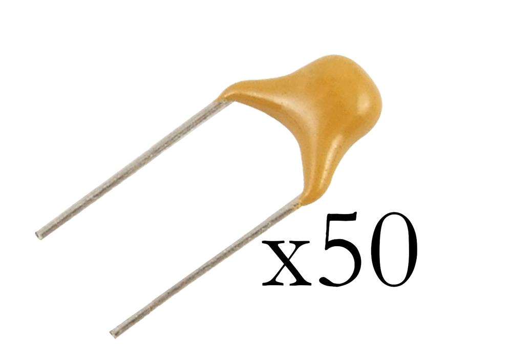 47nf Flerlagers keramiska kondensatorer - 50 st - Opencircuit