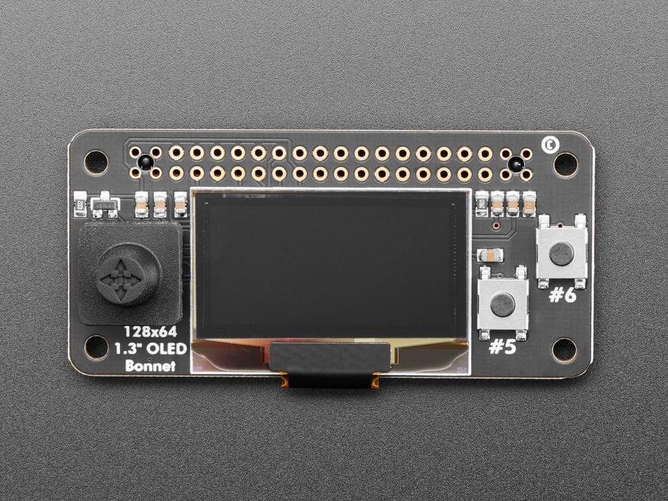 Adafruit 128x64 OLED-kap voor Raspberry Pi