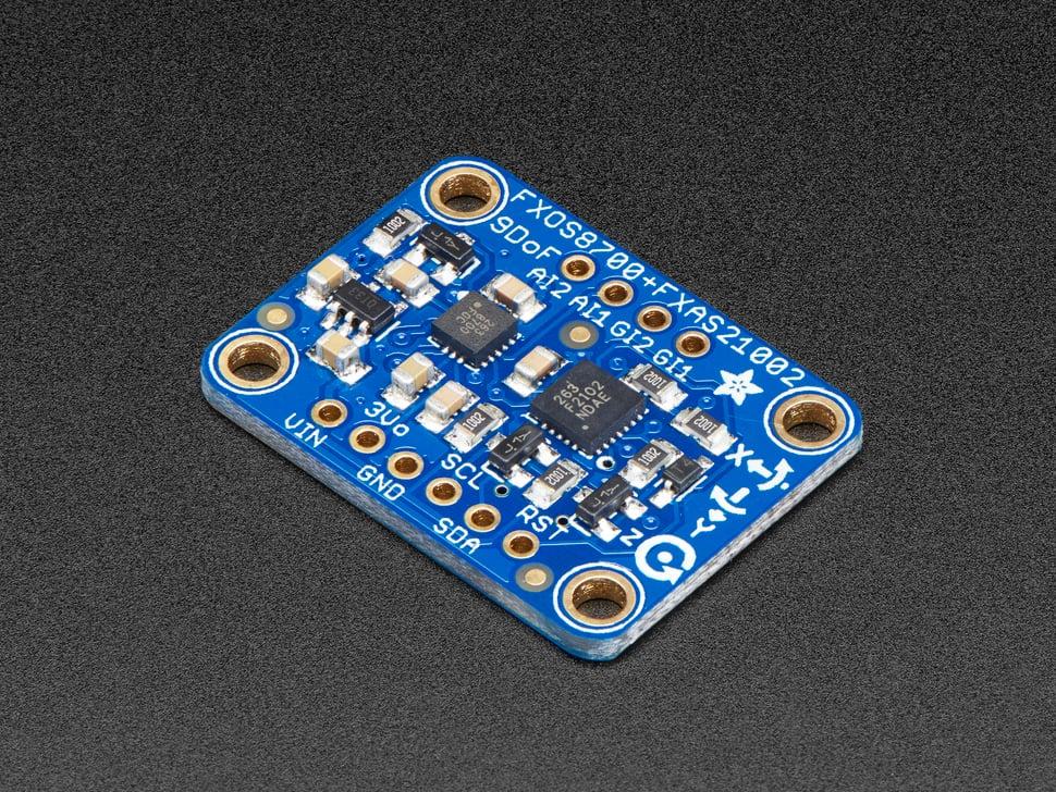 Adafruit Precision NXP 9-DOF breakout board