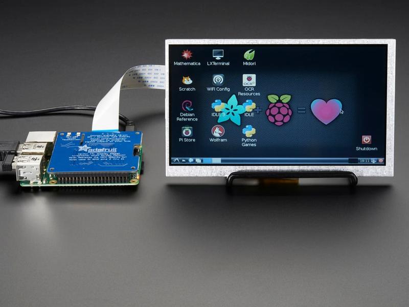 Adafruit DPI TFT Kippah Raspberry Pi - Opencircuit