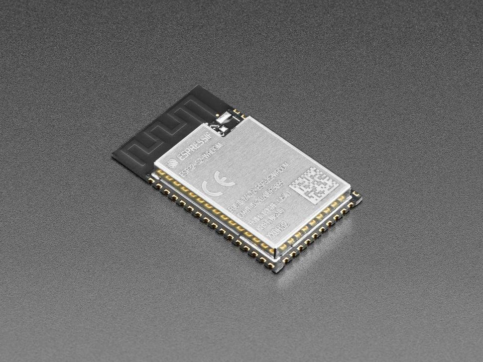 Adafruit ESP32-S2 WROOM-module met PCB-antenne - 4 MB flash en geen PSRAM