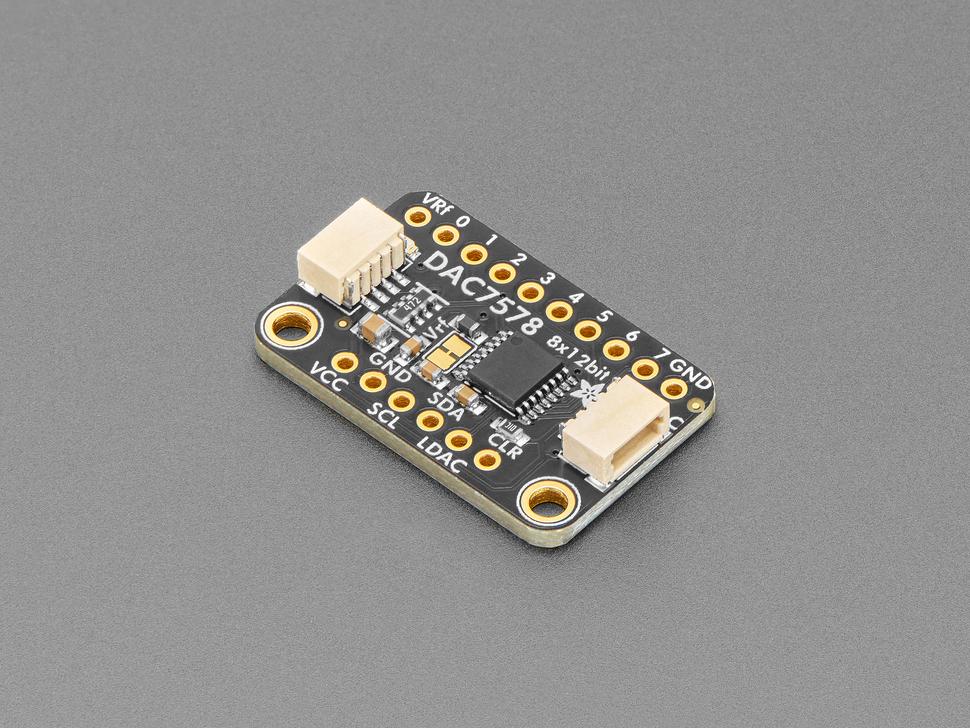 Adafruit DAC7578 Breakout - 8-kanaals 12-bits I2C DAC