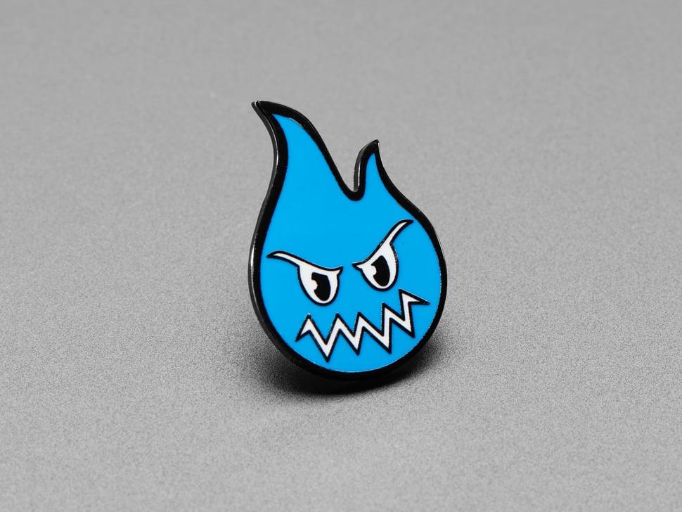 Adafruit Sparky the Blue Smoke Monster Limited Edition Emaille Pin