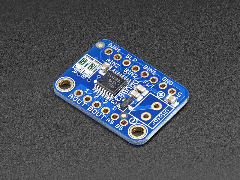 DRV8833 Bipolar Stepper Motor and DC-Motor Controller - DRV8833MOD DRV8833 Bipolar Stepper Motor and DC-Motor Controller - DRV8833MOD