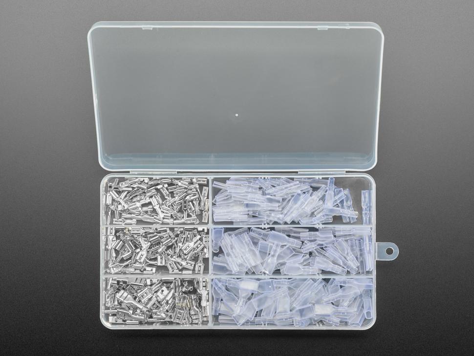 Adafruit Spade snelkoppelingsset - 6,3 mm / 4,8 mm / 2,8 mm