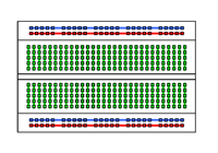 Internal connections breadboard Internal connections breadboard