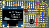 I2C-gränssnittskrets på 1of!-Proto-kortet I2C-gränssnittskrets på 1of!-Proto-kortet